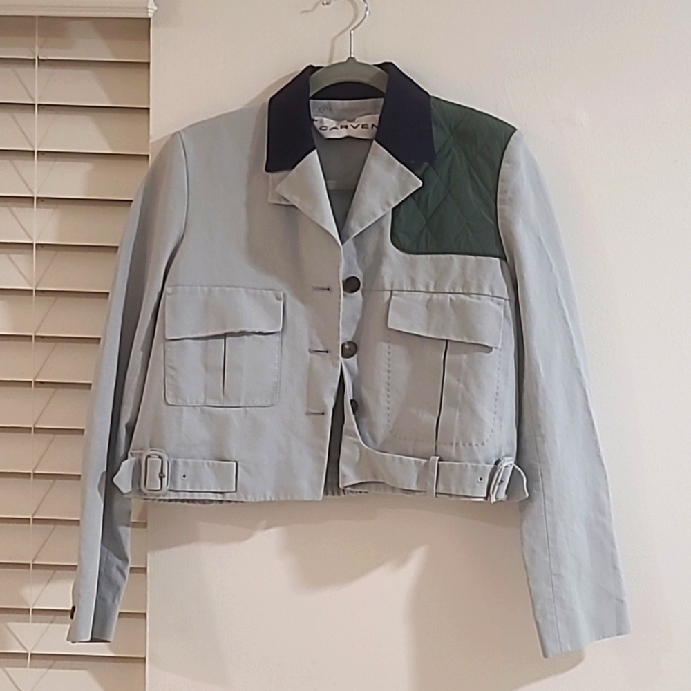 Size 42 Carven crop jacket